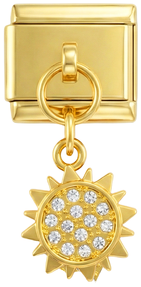 Gold Sun with Stones, on Gold - gold-sun-with-stones-on-gold.png