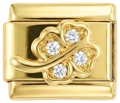 4-leaf Clover and its Stem, in Gold and White Stones - 4-leaf-clover-and-its-stem-in-gold-and-white-stones.png