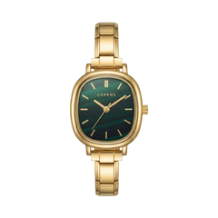 Capri Watch Gold Emerald Dial