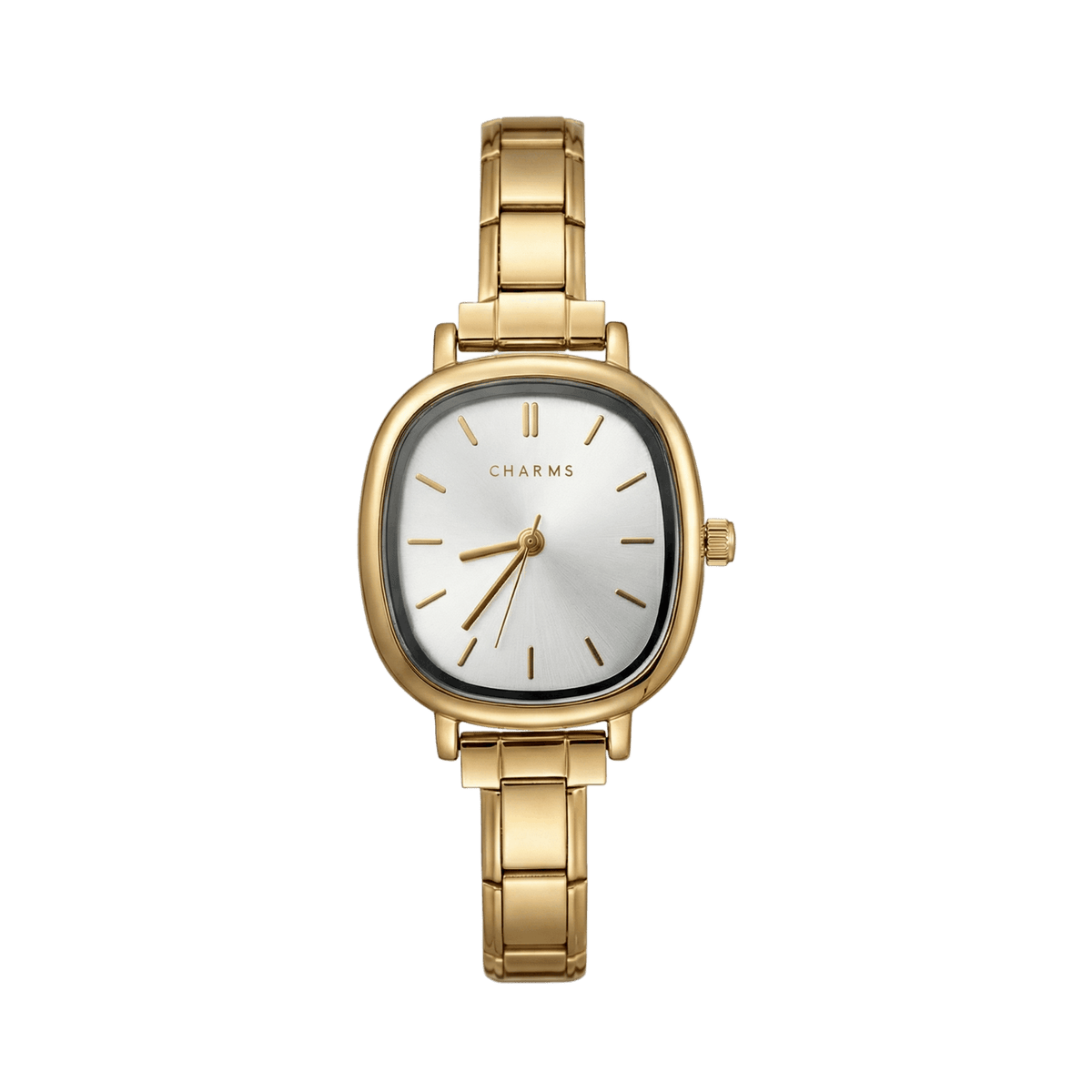 Capri Watch Gold White Dial