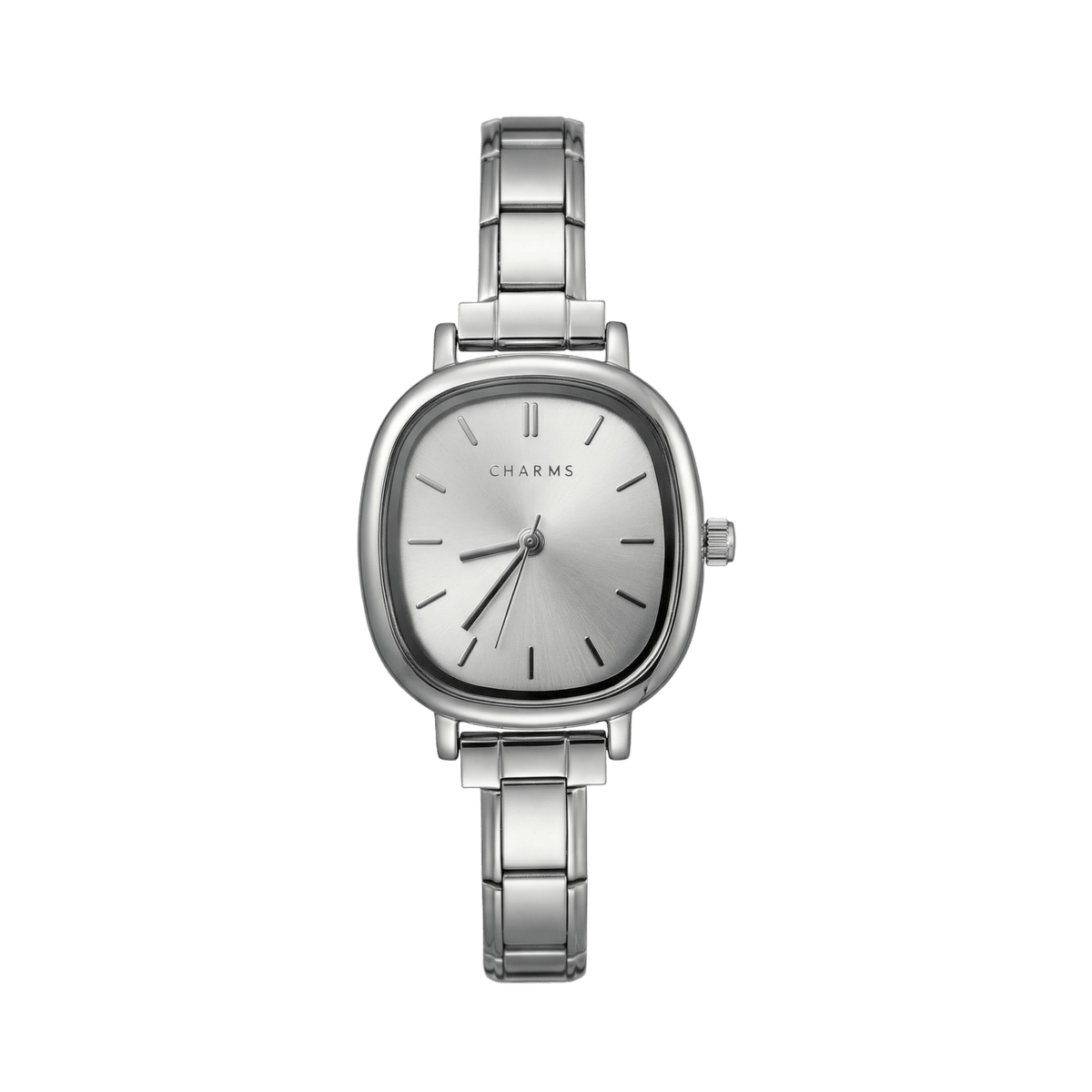 Capri Watch Silver White Dial
