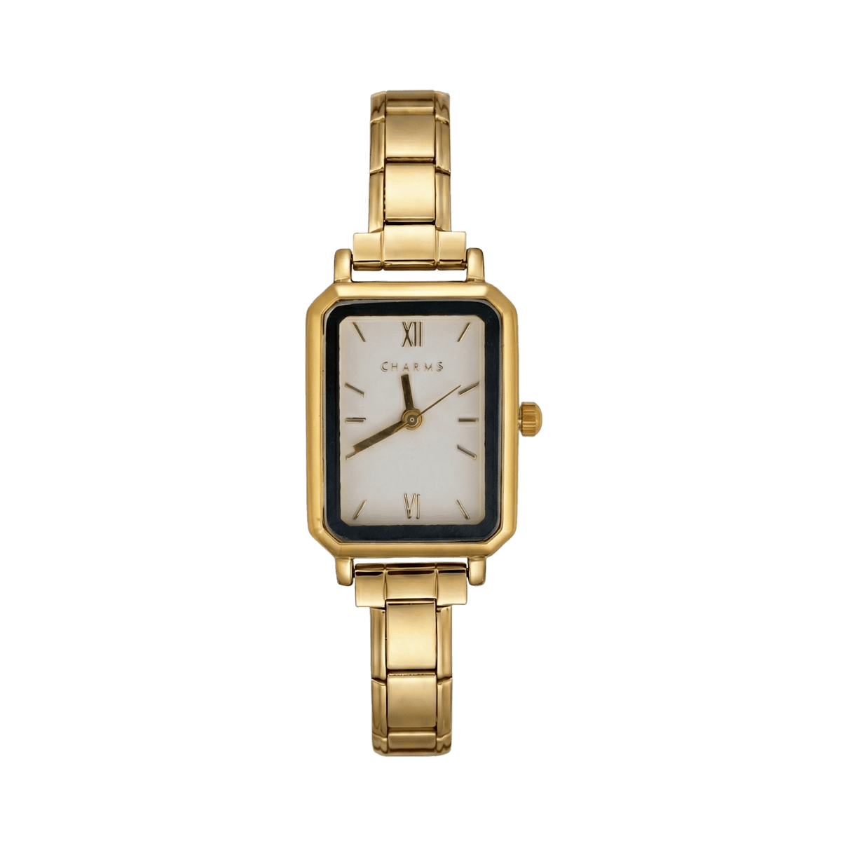 Como Watch Gold White Dial