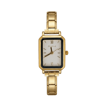 Como Watch Gold – White Dial Edition