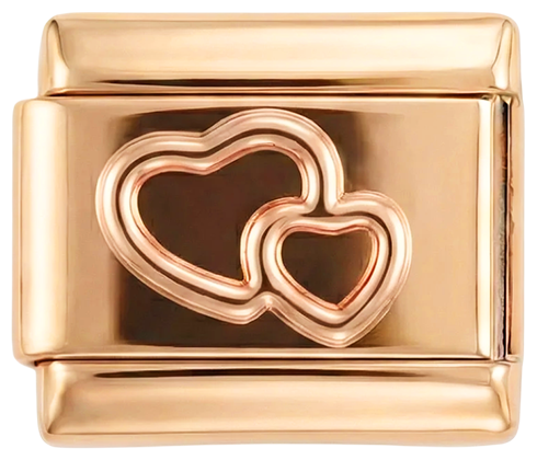 Double Hearts, on Rose Gold - Double-Hearts-on-Rose-Gold.png