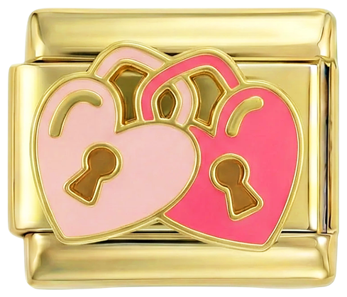 Heart-Shaped Love Locks on Gold - Heart-Shaped-Love-Locks-on-Gold.png