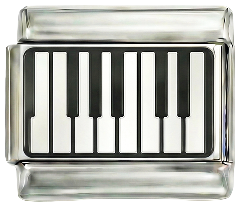 Pianinas, sidabro