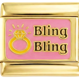 Pink Plate, Gold Ring, Bling Bling, on Gold - Pink-Plate-Gold-Ring-Bling-Bling-on-Gold.png