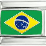 Brazil Flag, on Silver - brazil-on-silver.png