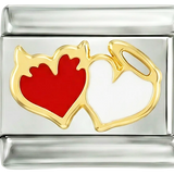 Demon and Angel Hearts on Silver - demon-and-angel-hearts-on-silver.png