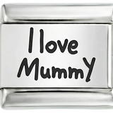 I Love Mummy, on Silver - i-love-mummy-on-silver.png