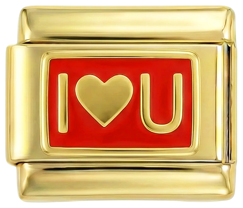 I Love U on Red Plate on Gold - i-love-u-on-red-plate-on-gold.png