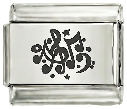 Musical Notes, on Silver - musical-notes-on-silver.png