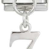 Number 7, Hanging, on Silver - number-7-hanging-on-silver.png
