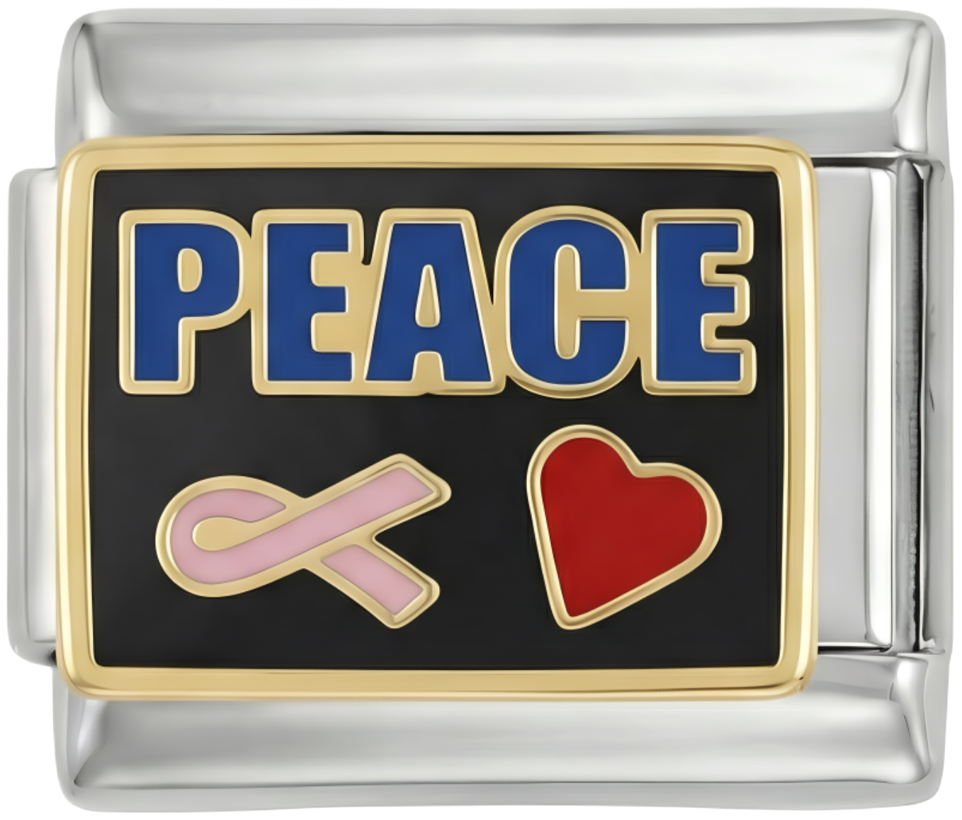Peace, on Silver - peace-black-plate-silver.png