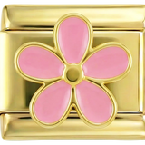 Pink Flower on Gold - pink-flower-on-gold.png
