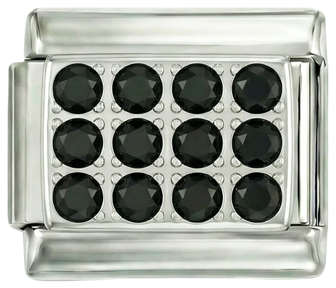 Silver Plate with Black Stones - silver-plate-with-black-stones.png