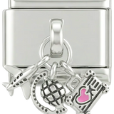 Travel Addict with Stones, on Silver - travel-addict-with-stones-on-silver.png