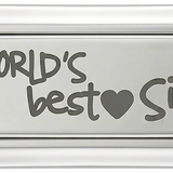 World's Best Sis, on Silver