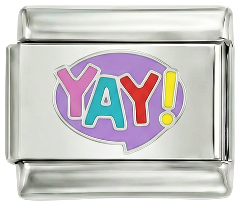 YAY! - yay-multicolor-on-white-plate-on-silver.png